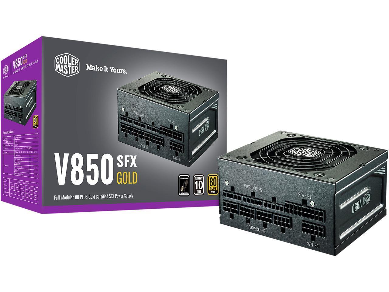 Cooler Master V850 80 PLUS Gold SFX Full Modular Power Supply