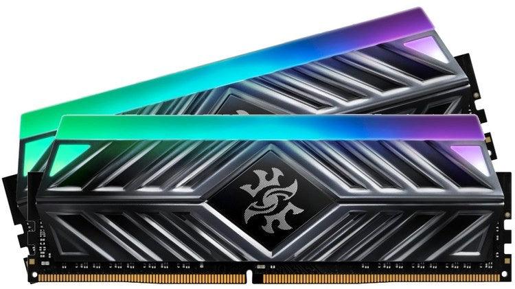 XPG Spectrix D41 RGB 3200MHz 32GB (16GBX2) Grey (DDR4)