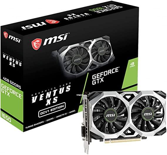 MSI GTX 1650 Ventus XS OCV1 4GB GDDR5