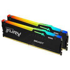 Kingston FURY Beast RGB 32GB (2 x 16GB) 6000MHz DDR5