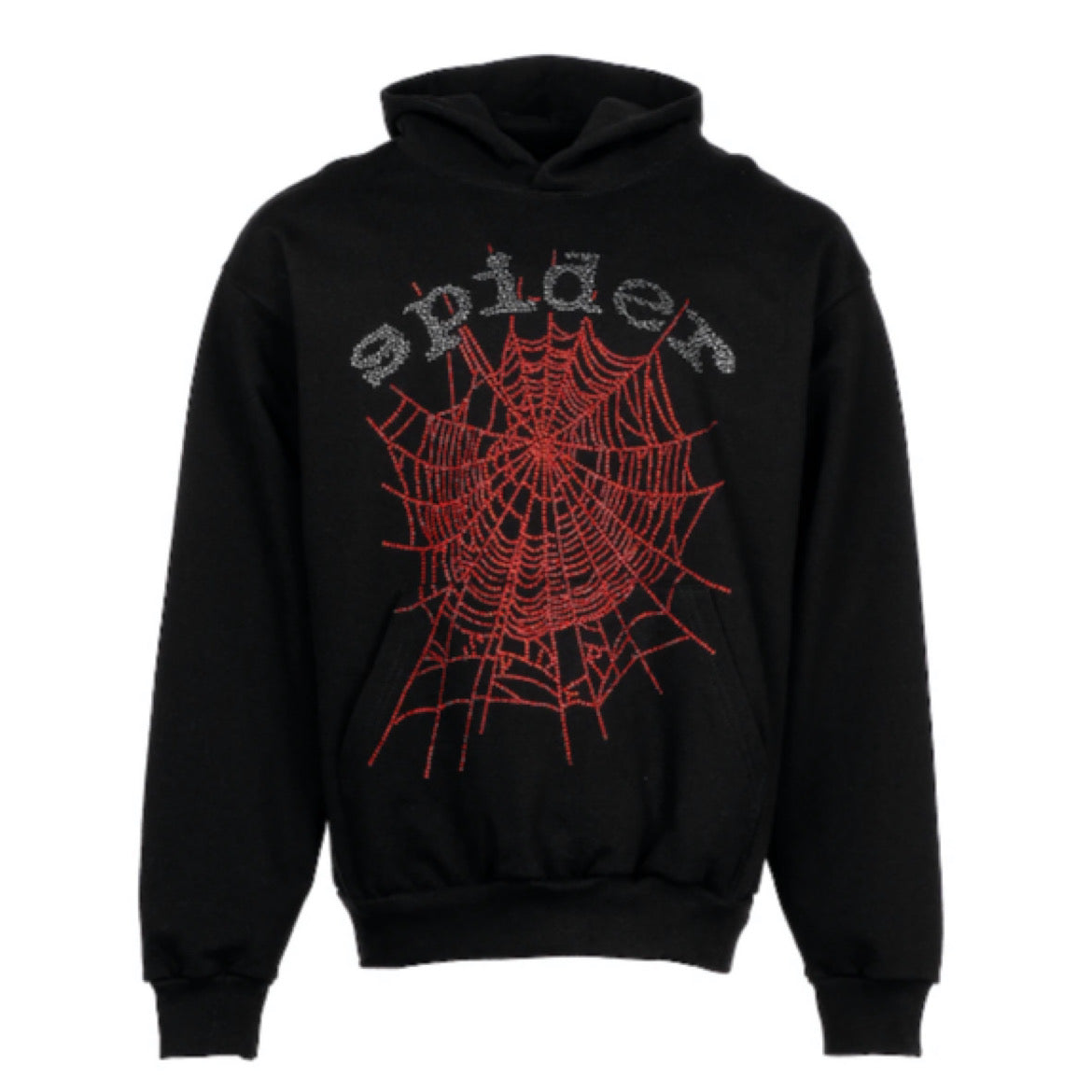 Sp5der Rhinestone Hoodie