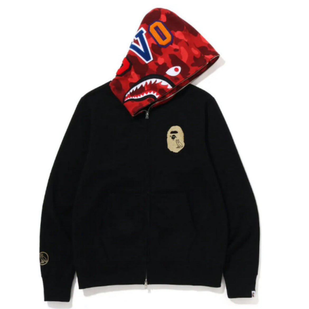 Bape x OVO Shark Full Zip Hoodie