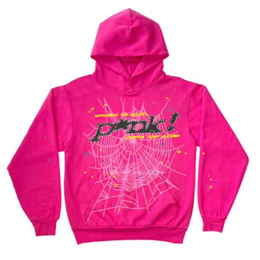 Sp5der P*nk Hoodie