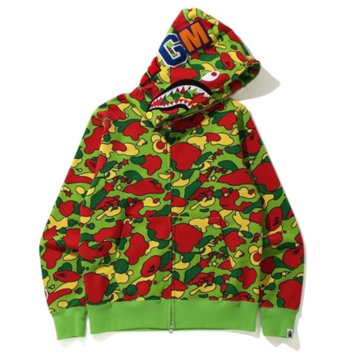 Bape Sta Camo Shark Full Zip Hoodie